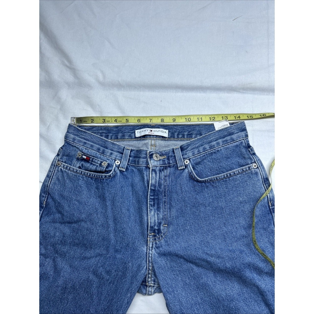 Tommy Hilfiger Vintage 2002 Boyfriend Jeans Vintage Size 6 Women's 25x30 Blue - Picture 6 of 8